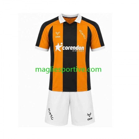 Completo Calcio Hull City Bambino Divisa Prima 2026-2027 Completo Calcio Hull City Bambino Divisa Prima 2026-2027